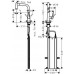 Смеситель кухонный Hansgrohe M7116-H220 73800000