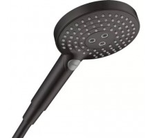 Душевая лейка Hansgrohe Raindance Select S 120 3jet 26530670 черный матовый