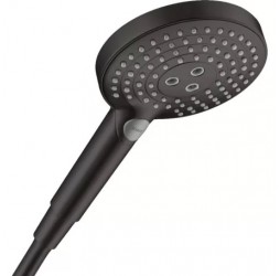Душевая лейка Hansgrohe Raindance Select S 120 3jet 26530670 черный матовый