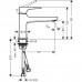 Смеситель для раковины Hansgrohe Metropol 110, с гарнитуром, 74506000