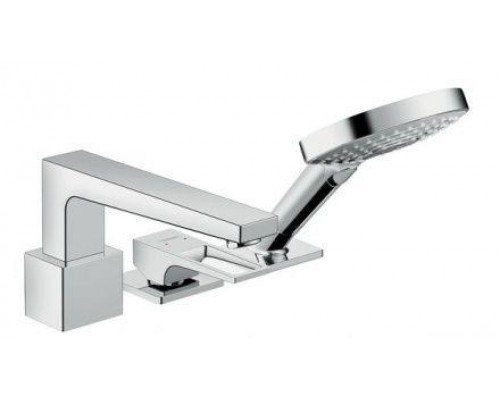 Смеситель на борт ванны Hansgrohe Metropol, 3 отверстия, 74550000