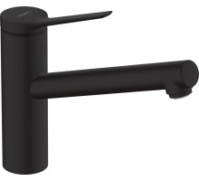 Кухонный смеситель Hansgrohe Zesis M33 150, CoolStart, EcoSmart, черный, 74802670