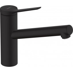 Кухонный смеситель Hansgrohe Zesis M33 150, CoolStart, EcoSmart, черный, 74802670