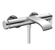 Смеситель для ванны Hansgrohe Vivenis, каскадный излив, хром глянец 75420000