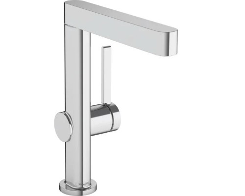 Смеситель с поворотным изливом Hansgrohe Finoris 230, Push-Open, хром, 76060000