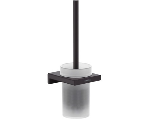 Ершик настенный Hansgrohe AddStoris, стекло и черный мат 41752670