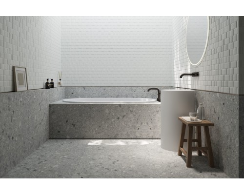 Встраиваемая ванна Holbi Lyra, из каменной массы Solid Surface 159х86