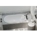Встраиваемая ванна Holbi Lyra, из каменной массы Solid Surface 159х86