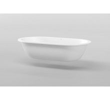 Встраиваемая ванна Holbi Lyra, из каменной массы Solid Surface 159х86