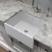 Раковина Holbi Halley 53x40, из Solid Surface, Матовая, Черный логотип, цвет Белый, -без клапана