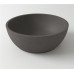 Раковина Holbi Moon 44x44, из Solid Surface, Матовая, Черный логотип, цвет Белый