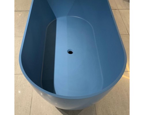 Ванна из каменной массы Solid Surface Holbi Venus 170х80 см матовая цвет RAL