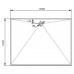 Душевой поддон Huppe Easy Step 100x100см 215032.055