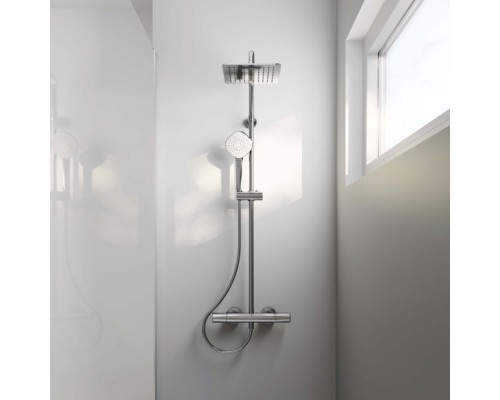 Душевая система Ideal Standard Idealrain Eco Evo B2266AA с настенным смесителем для душа