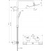 Душевая система Ideal Standard Idealrain Eco Evo B2266AA с настенным смесителем для душа