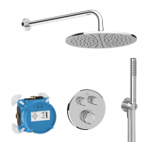 Промо набор для душа с термостатом Ideal Standard Ceratherm Navigo A7772AA 300mm