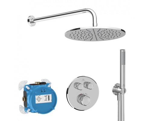 Промо набор для душа с термостатом Ideal Standard Ceratherm Navigo A7772AA 300mm