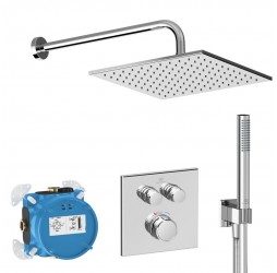 Промо набор для душа с термостатом Ideal Standard Ceratherm Navigo A7773AA 300mm