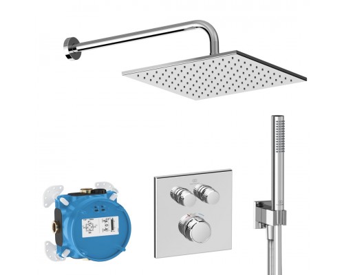 Промо набор для душа с термостатом Ideal Standard Ceratherm Navigo A7773AA 300mm
