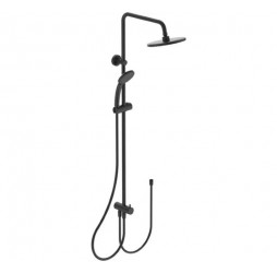 Душевая система Ideal Standard Idealrain Black BC747XG для установки с настенным смесителем