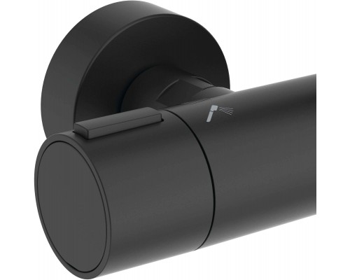 Душевая система Ideal Standard Alu+ BD583XG термостатическая, черная