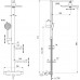 Душевая система Ideal Standard Alu+ BD583XG термостатическая, черная