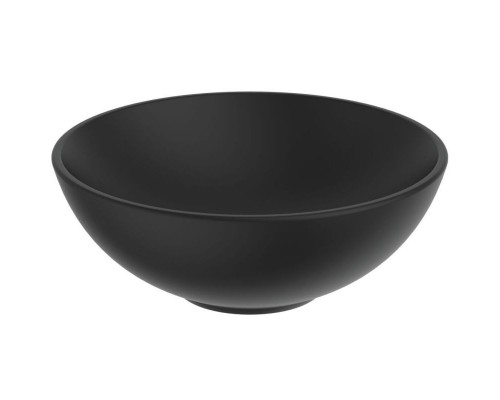 Раковина накладная Ideal Standard STRADA O круглый 41x41 см (черный матовый) K0795V3