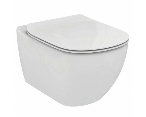 Промо комплект:  инсталляция с унитазом Ideal Standard Tesi Aquablade + кнопка Oleas M2 черный матовый