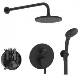 Система скрытого монтажа Ideal Standard Ceraline Black (6 in 1) SetA6939XG