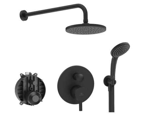 Система скрытого монтажа Ideal Standard Ceraline Black (6 in 1) SetA6939XG