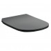 Cиденье тонкое Ideal Standard Tesi T3527V3 с микролифтом черное матовое