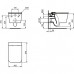 Унитаз подвесной Ideal Standard Blend Cube Aquablade с сиденьем T368601+T392701