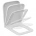 Cиденье тонкое Ideal Standard Blend Cude T392701 с микролифтом, петли хром