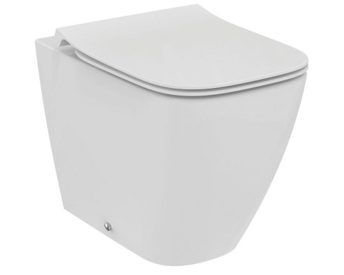 Унитаз приставной Ideal Standard i.life B безободковый RimLS+, c тонкой крышкой Soft-close T461601+T500301