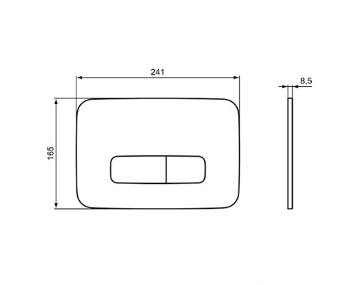 Комплект инсталляция с подвесным унитазом и сиденьем Ideal Standard I Life O HydroTwist (торнадо)