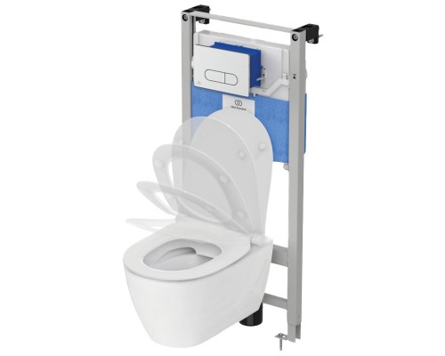 Комплект инсталляция с подвесным унитазом и сиденьем Ideal Standard I Life O HydroTwist (торнадо)