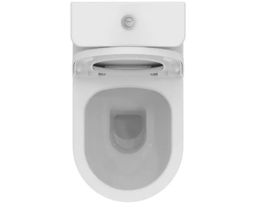 Напольный безободковый пристенный унитаз Ideal Standard Elisse с бачком и крышкой Soft-close T569601