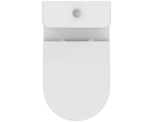 Напольный безободковый пристенный унитаз Ideal Standard Elisse с бачком и крышкой Soft-close T569601