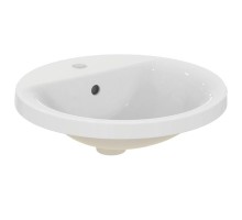 Круглый встраиваемый на столешницу умывальник 48 см Ideal Standard CONNECT E504201