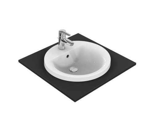 Круглый встраиваемый на столешницу умывальник 48 см Ideal Standard CONNECT E504201