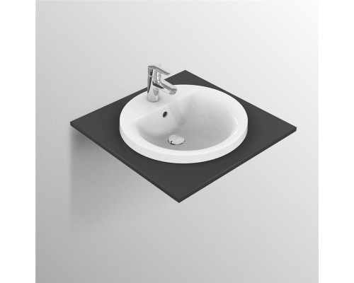 Круглый встраиваемый на столешницу умывальник 48 см Ideal Standard CONNECT E504201