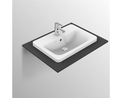 Прямоугольный встраиваемый на столешницу умывальник 50х39 см Ideal Standard CONNECT E504301