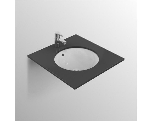 Круглый встраиваемый под столешницу умывальник 38 см Ideal Standard CONNECT E505201