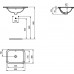 Встраиваемый умывальник Ideal Standard CONNECT 50х38 E505801