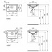 Асимметричный мебельный умывальник 46x31 см Ideal Standard TONIC II Guest K086701