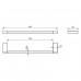 Полотенцедержатель Ideal Standard Connect 60 см