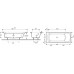 Ванна акриловая 180x80 Jacob Delafon Ove E60143RU-00