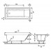 Акриловая ванны Jacob Delafon Sofa 170x75 I E60515RU-01