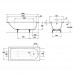 Ванна стальная Kaldewei Saniform Plus 361-1 150x70, 111600010001
