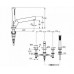 Смеситель Kludi Bozz 384240576 для ванны и душа, на 4 отверстия, литые рычаги